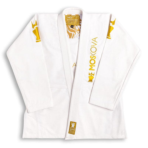 Kimono BJJ (Gi) Moskova 2024 Limited Edition- Marble Gold White