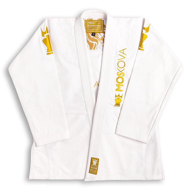 Kimono BJJ (Gi) Moskova 2024 Limited Edition- Marble Gold White- Adultos