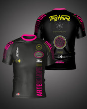Carregar imagem no visualizador da galeria, V2 Rashguard Try Hard Millenium Black Pink
