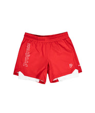 Load image into Gallery viewer, Progress- Profile Hybrid Shorts- Red and White
