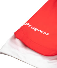 Load image into Gallery viewer, Progress- Profile Hybrid Shorts- Red and White
