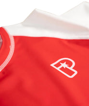 Charger l&#39;image dans la galerie, Progress Profile Rashguard- rouge et blanc
