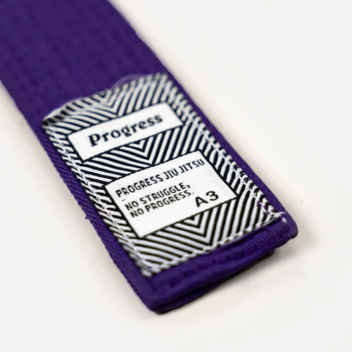 Progress-purple BJJ belts