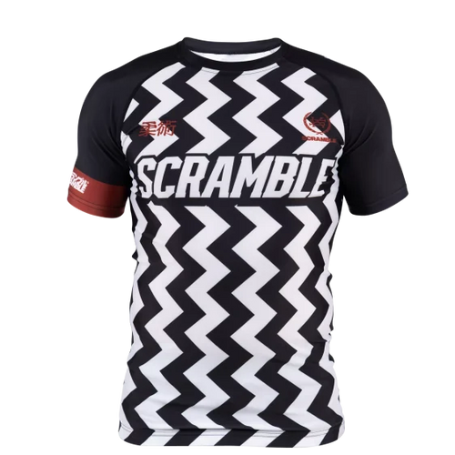 Scramble Ranked Rashguard V5- Schwarz