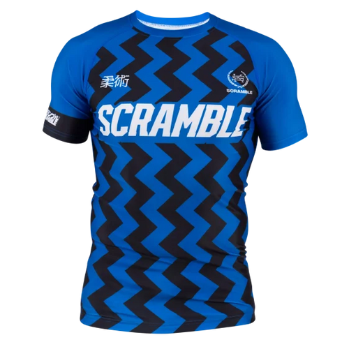 Scramble Ranked Rashguard V5- Blue