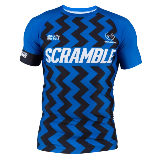 Scramble Ranked Rashguard V5- Bleu