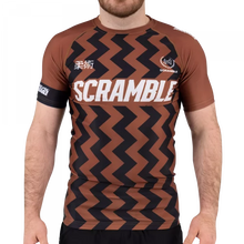 Load image into Gallery viewer, Scramble Ranked Rashguard V5- Brown
