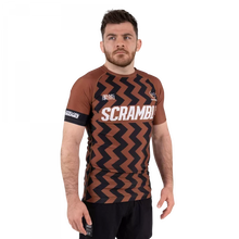 Load image into Gallery viewer, Scramble Ranked Rashguard V5- Brown
