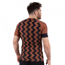 Load image into Gallery viewer, Scramble Ranked Rashguard V5- Brown
