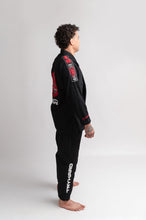 Load image into Gallery viewer, Kimono Try Hard- Black Red Demon
