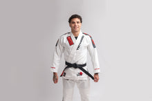 Cargar imagen en el visor de la galería, Kimono Try Hard- White Red Demon
