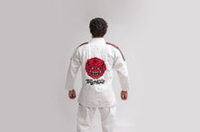 Cargar imagen en el visor de la galería, Kimono Try Hard- White Red Demon
