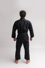 Cargar imagen en el visor de la galería, Kimono Básico Try Hard- negro
