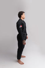 Cargar imagen en el visor de la galería, Kimono Básico Try Hard- negro
