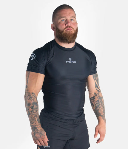 Progress Academy Rashguard- Black