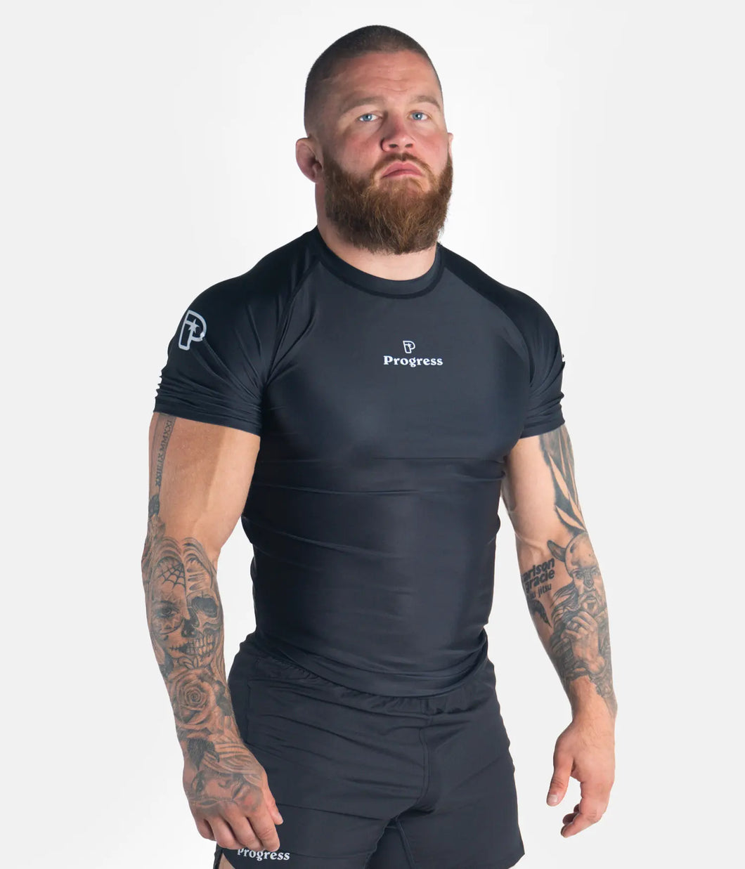 Progress Academy Rashguard- Black