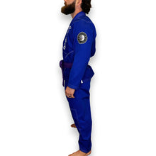 Charger l&#39;image dans la galerie, Kimono (BJJ) Concours de rouleau épique bleu
