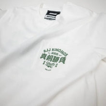 Carregar imagem no visualizador da galeria, Scramble Kimono Label Tee-Blanco
