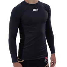 Carregar imagem no visualizador da galeria, Meerkatsu Shinobi Compression Top Long Sleeve- Preto
