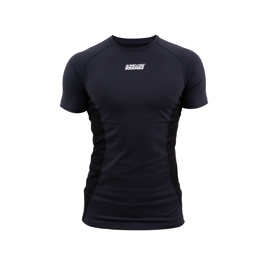 Meerkatsu Shinobi Compression Top Short Sleeve- Preto