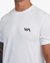 Cargar imagen en el visor de la galería, VA Sport Vent - Top de Manga Corta para Hombre- Blanco
