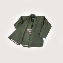 Cargar imagen en el visor de la galería, Kimono BJJ (Gi) Progress Ladies M6 Mark 5- Verde Bosque
