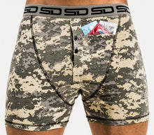 Cargar imagen en el visor de la galería, Smuggling Duds Boxer Shorts - Digi Cam - StockBJJ
