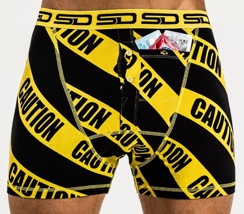 Smuggling doubts boxer shorts - canary