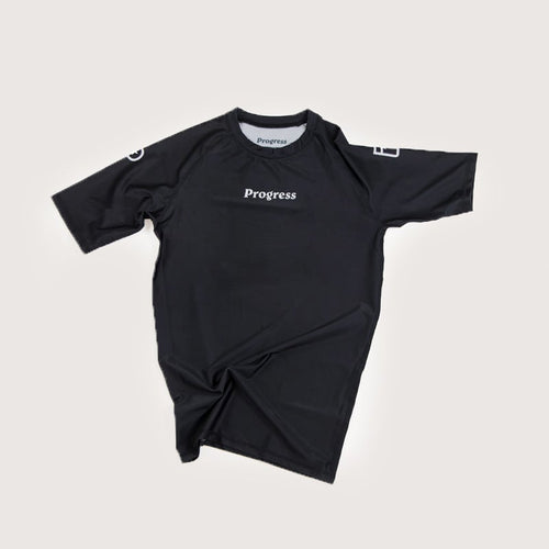 Progress Academy Rashguard - Short-Manga- Black