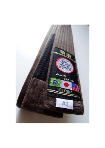 Ronin Brand cinturón de BJJ- Marrón