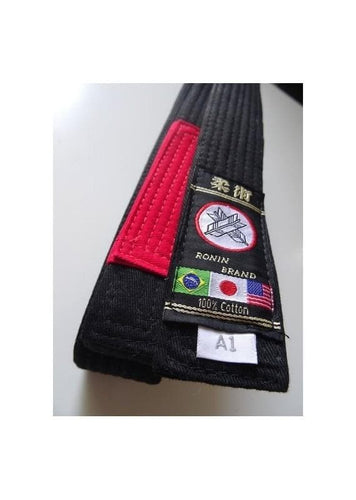 Ronin Brand cinturón de BJJ- Negro