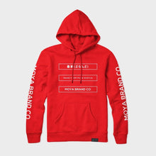 Charger l&#39;image dans la galerie, Moya Brand Red Euros Hoodie - StockBJJ
