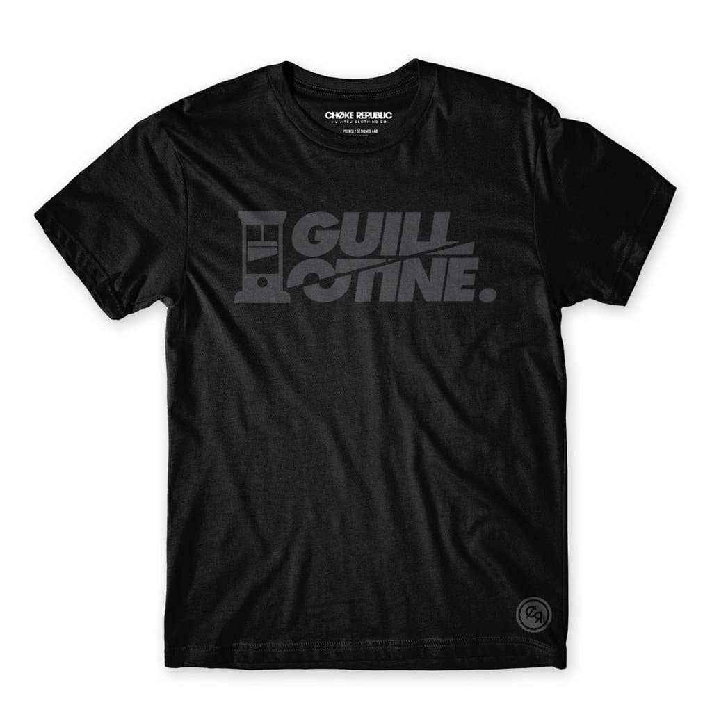Camiseta Guillotine- Negro - StockBJJ