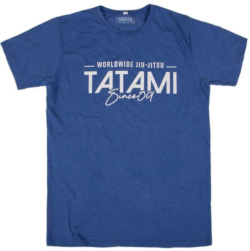 Tatami depuis '09 T-shirt lavé - bleu