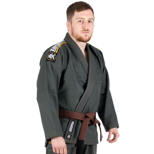 Kimono BJJ (GI) Tatami Nova Absolute - Kaki - Cinturão Branca incluída