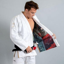 Cargar imagen en el visor de la galería, Kimono Akashio Limited Edition Jiu Jitsu Gi- Blanco - StockBJJ
