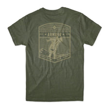 Lade das Bild in den Galerie-Viewer, Camiseta Armbar Flying Club- Verde Militar - StockBJJ
