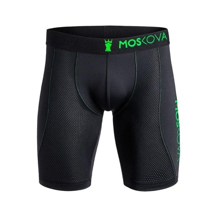 Boxer Moskova M2 Tech Long - Negro Verde - StockBJJ