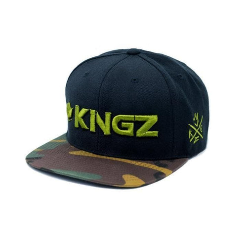 Kingz Logo Snapback-camo