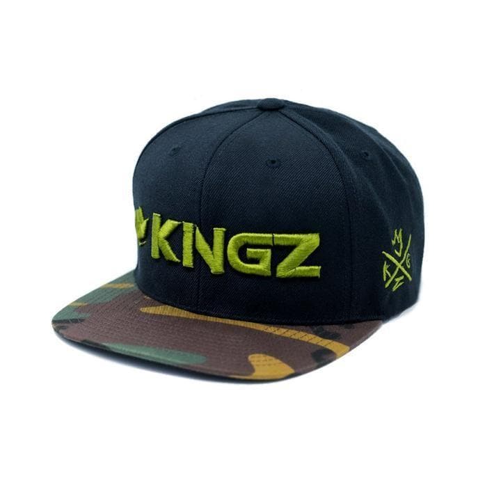 Kingz Logo Snapback- Camo - StockBJJ