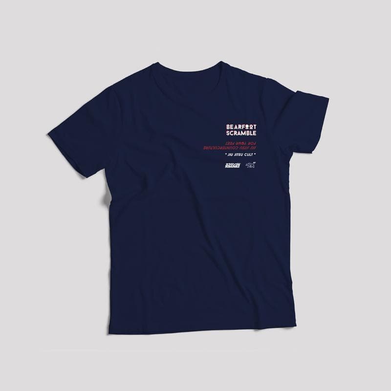 Camiseta BF X Scramble- Azul Marino - StockBJJ