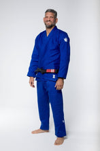Cargar imagen en el visor de la galería, Kimono Kingz The One- Azul- CINTURON BLANCO INCLUIDO - StockBJJ
