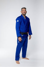 Cargar imagen en el visor de la galería, Kimono Kingz The One- Azul- CINTURON BLANCO INCLUIDO - StockBJJ
