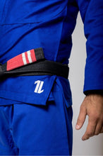 Cargar imagen en el visor de la galería, Kimono Kingz The One- Azul- CINTURON BLANCO INCLUIDO - StockBJJ
