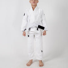 Cargar imagen en el visor de la galería, Kimono Kingz Kid´s The One Blanco con cinturón blanco - StockBJJ
