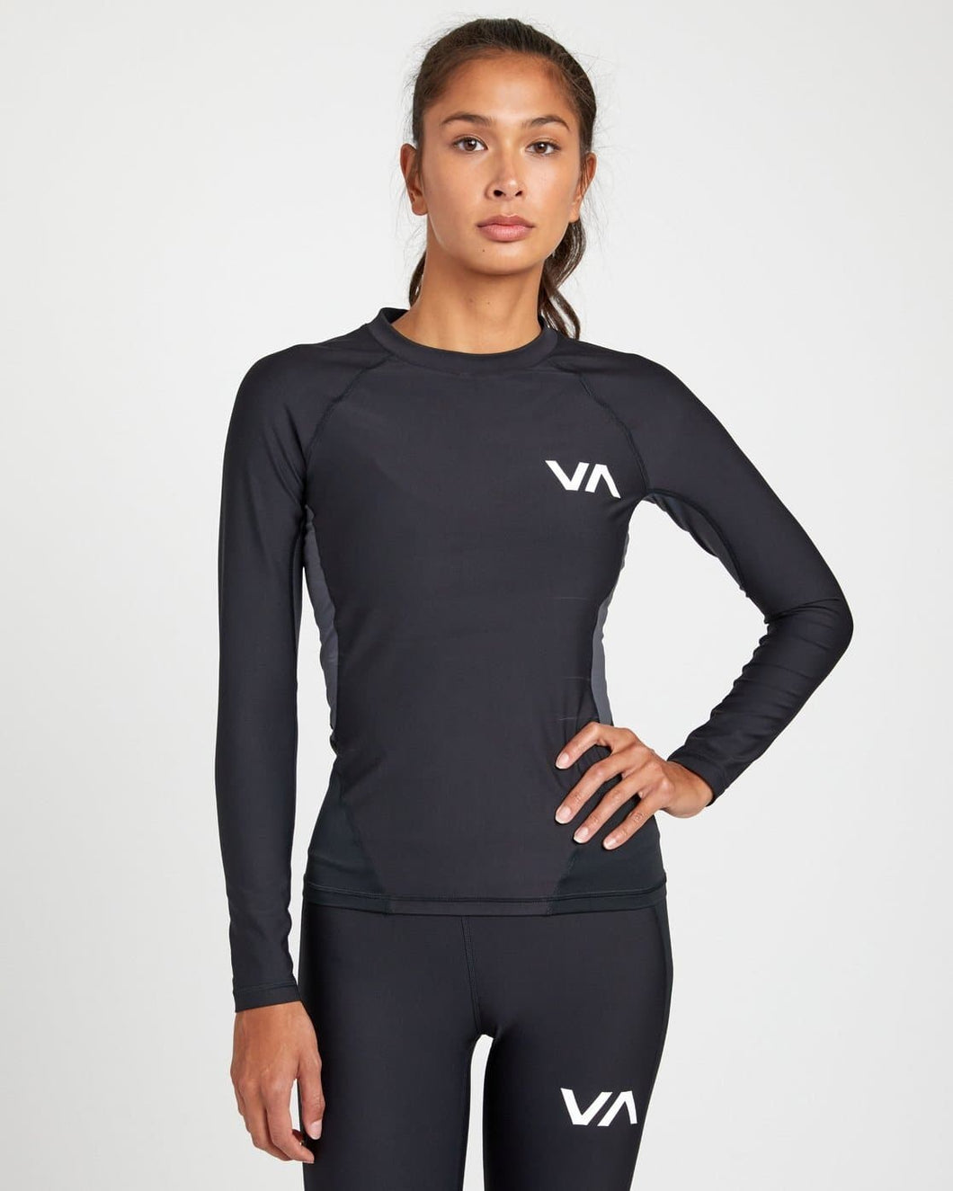 VA Sport- camiseta de compresión de manga larga para mujer - StockBJJ