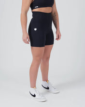 Cargar imagen en el visor de la galería, Kingz Kore Women´s Training Shorts- Negro
