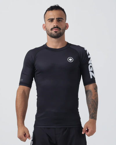 Rashguard Kingz Kore V2 à manches courtes - noir