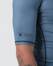 Cargar imagen en el visor de la galería, Rashguard Kingz Kore V2 Short Sleeve- Azul
