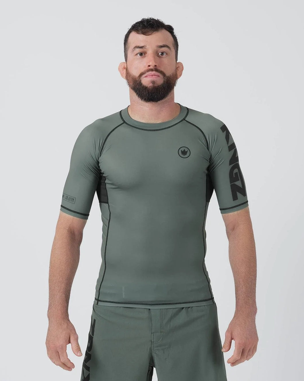 Rashguard Kingz Kore V2 Short Sleeve- Green